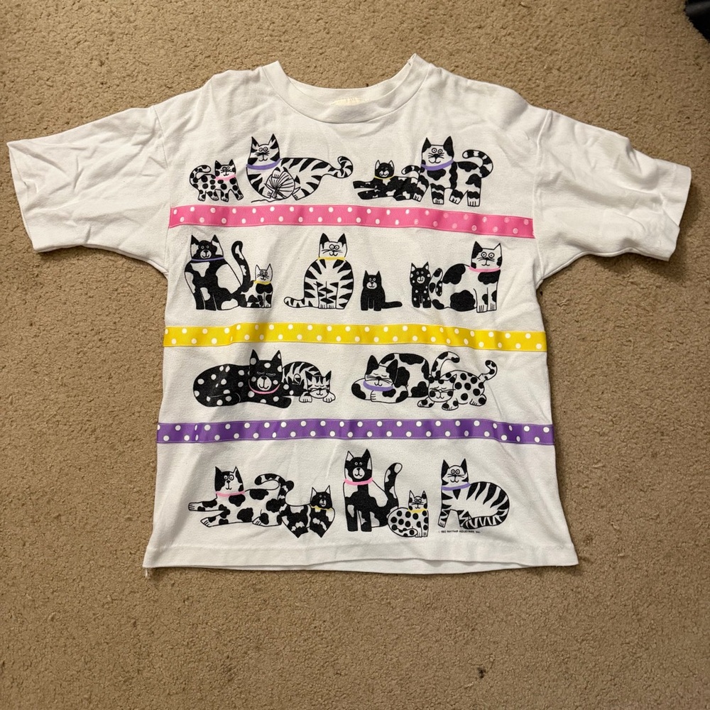 Vintage Cat Shirt